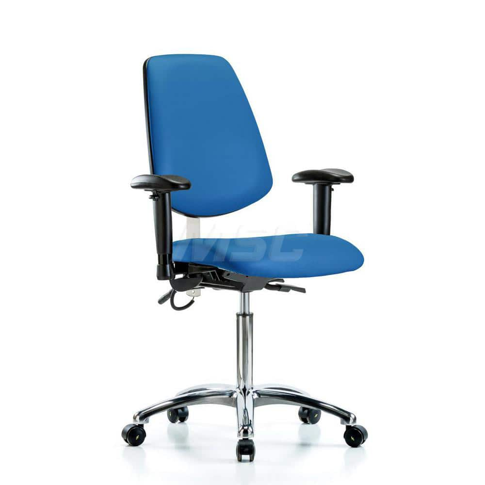 Task Chair: ESD Vinyl, Blue MPN:MSC40734