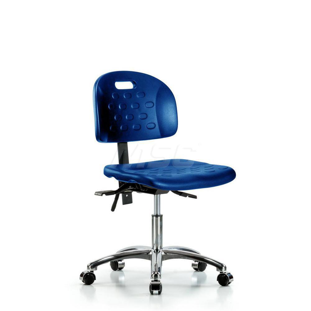 Task Chair: Polyurethane, Blue MPN:MSC43159