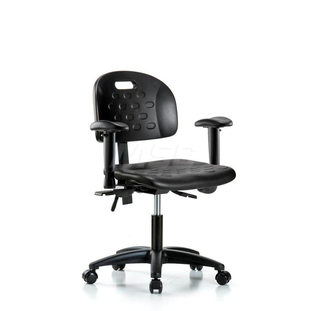 Task Chair: Polyurethane, Black MPN:MSC43178