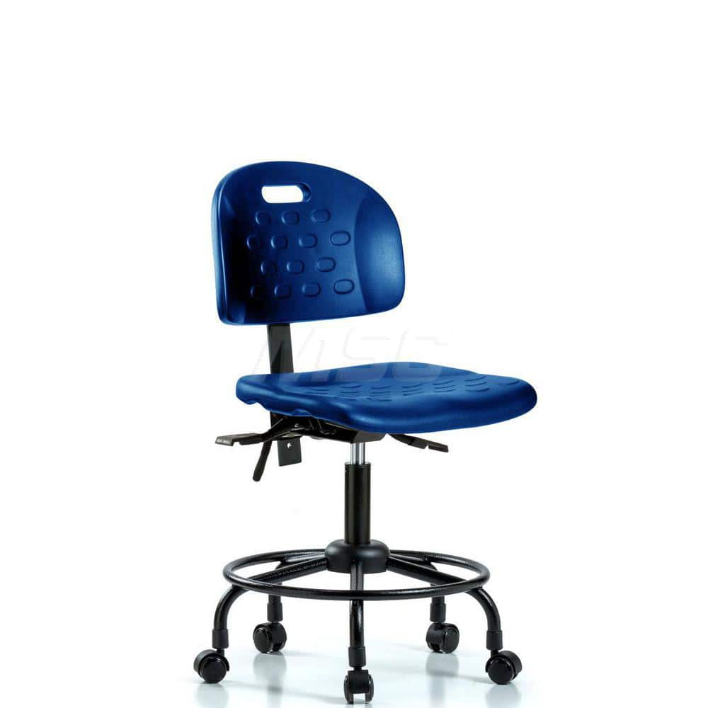 Task Chair: Polyurethane, Blue MPN:MSC43191