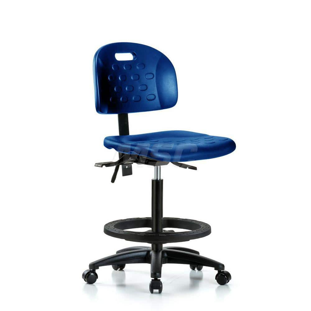 Task Chair: Polyurethane, Blue MPN:MSC43223