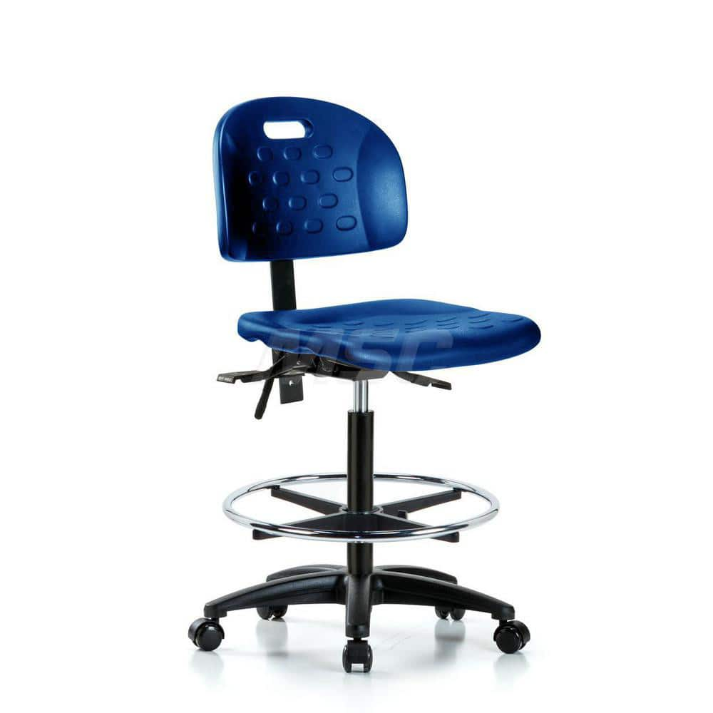 Task Chair: Polyurethane, Blue MPN:MSC43227