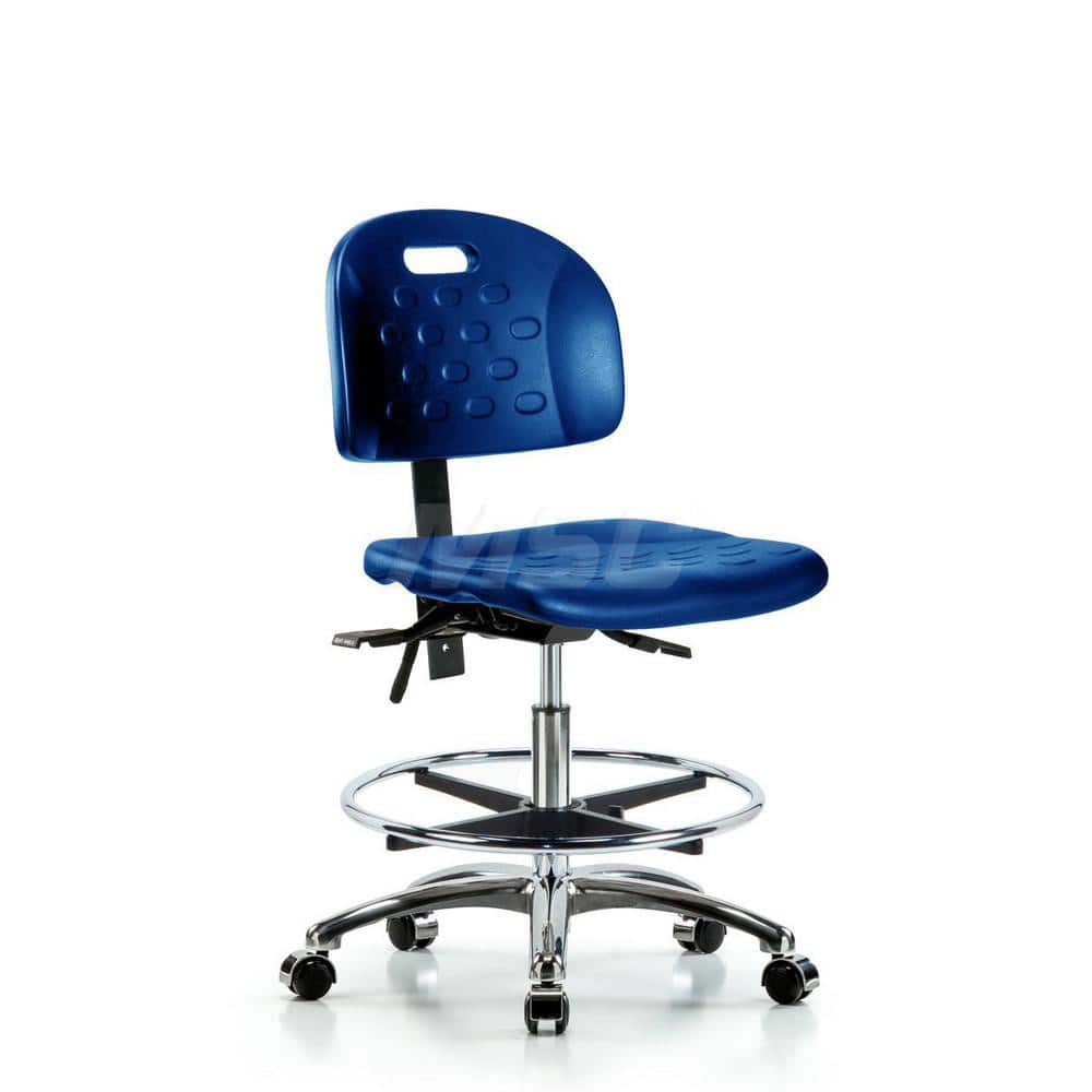 Task Chair: Polyurethane, Blue MPN:MSC43271