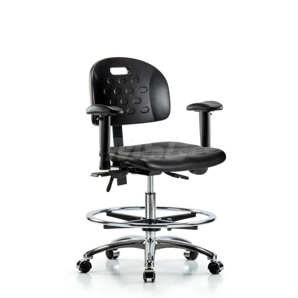 Task Chair: Polyurethane, Black MPN:MSC43278