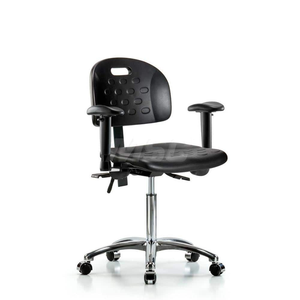 Task Chair: Polyurethane, Black MPN:MSC43282