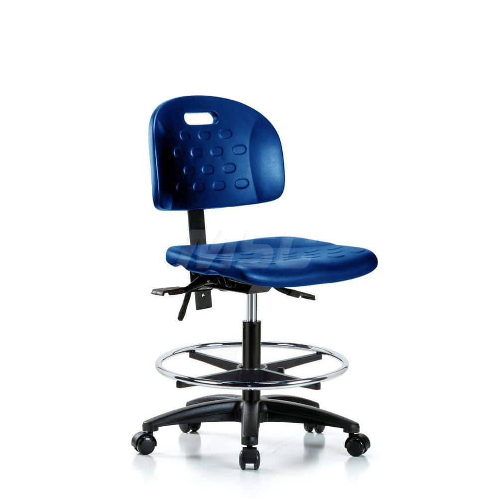 Task Chair: Polyurethane, Blue MPN:MSC43307