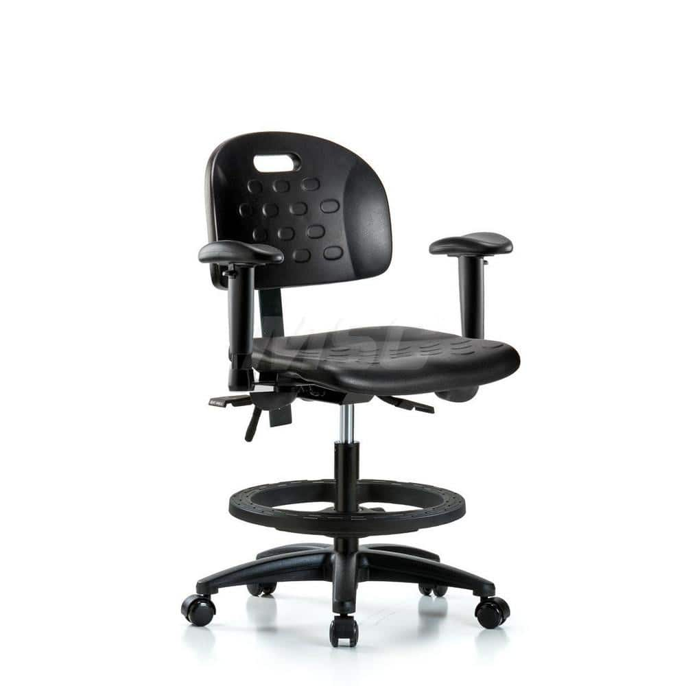 Task Chair: Polyurethane, Black MPN:MSC43314