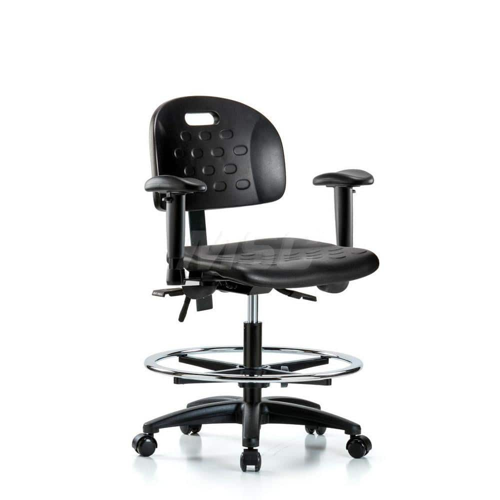 Task Chair: Polyurethane, Black MPN:MSC43318