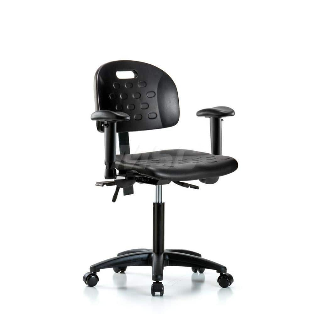 Task Chair: Polyurethane, Black MPN:MSC43322