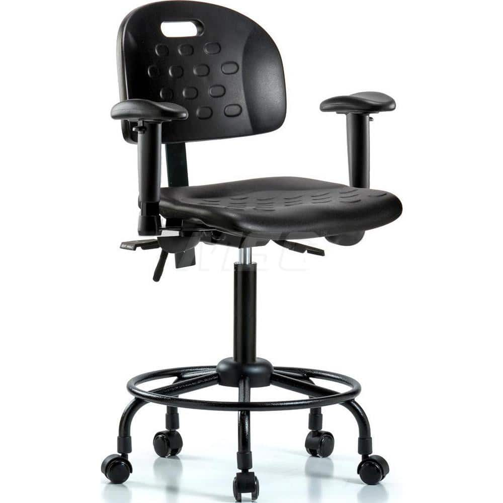 Task Chair: Polyurethane, Black MPN:MSC43354