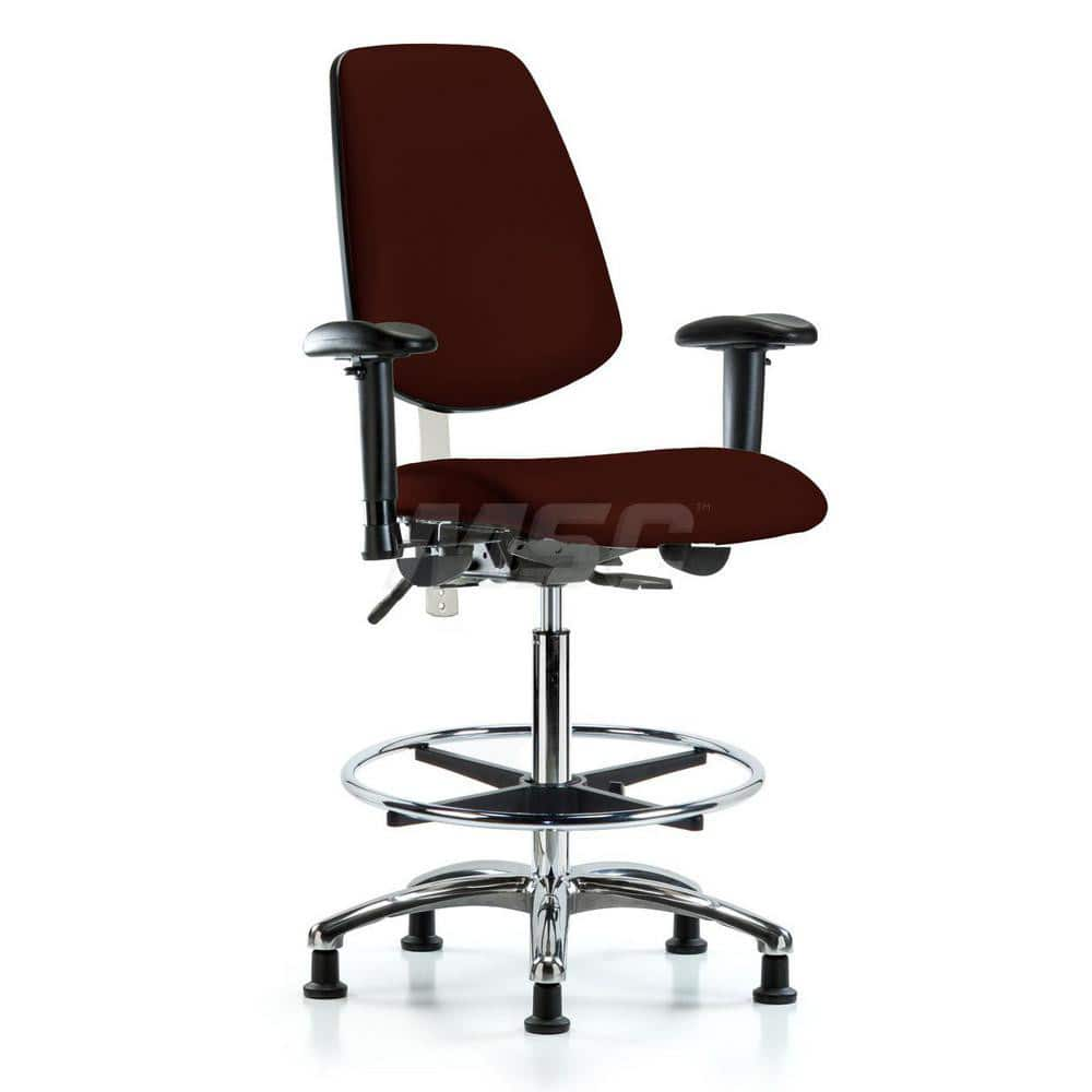 Task Chair: Vinyl, Burgundy MPN:MSC44027