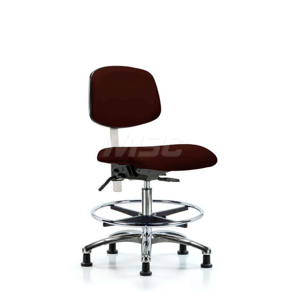 Task Chair: Vinyl, Burgundy MPN:MSC44057