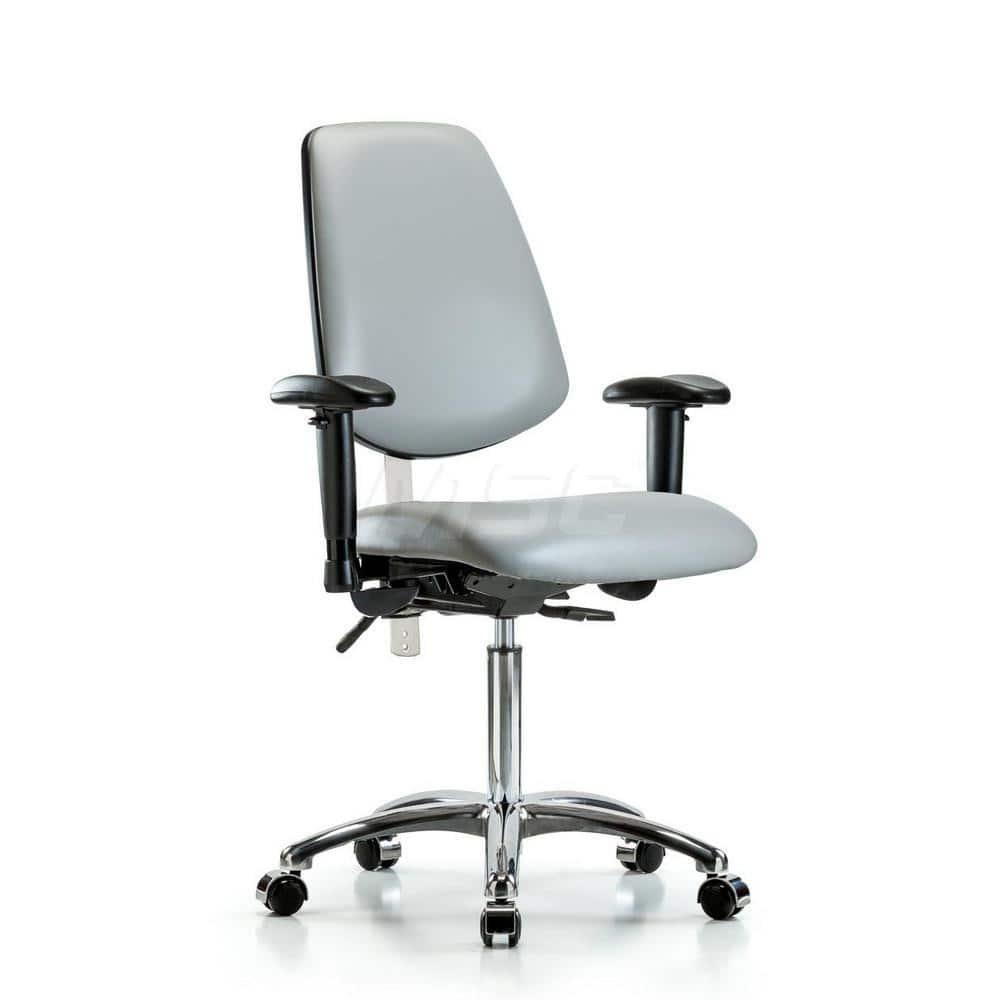 Task Chair: Vinyl, Dove MPN:MSC44491