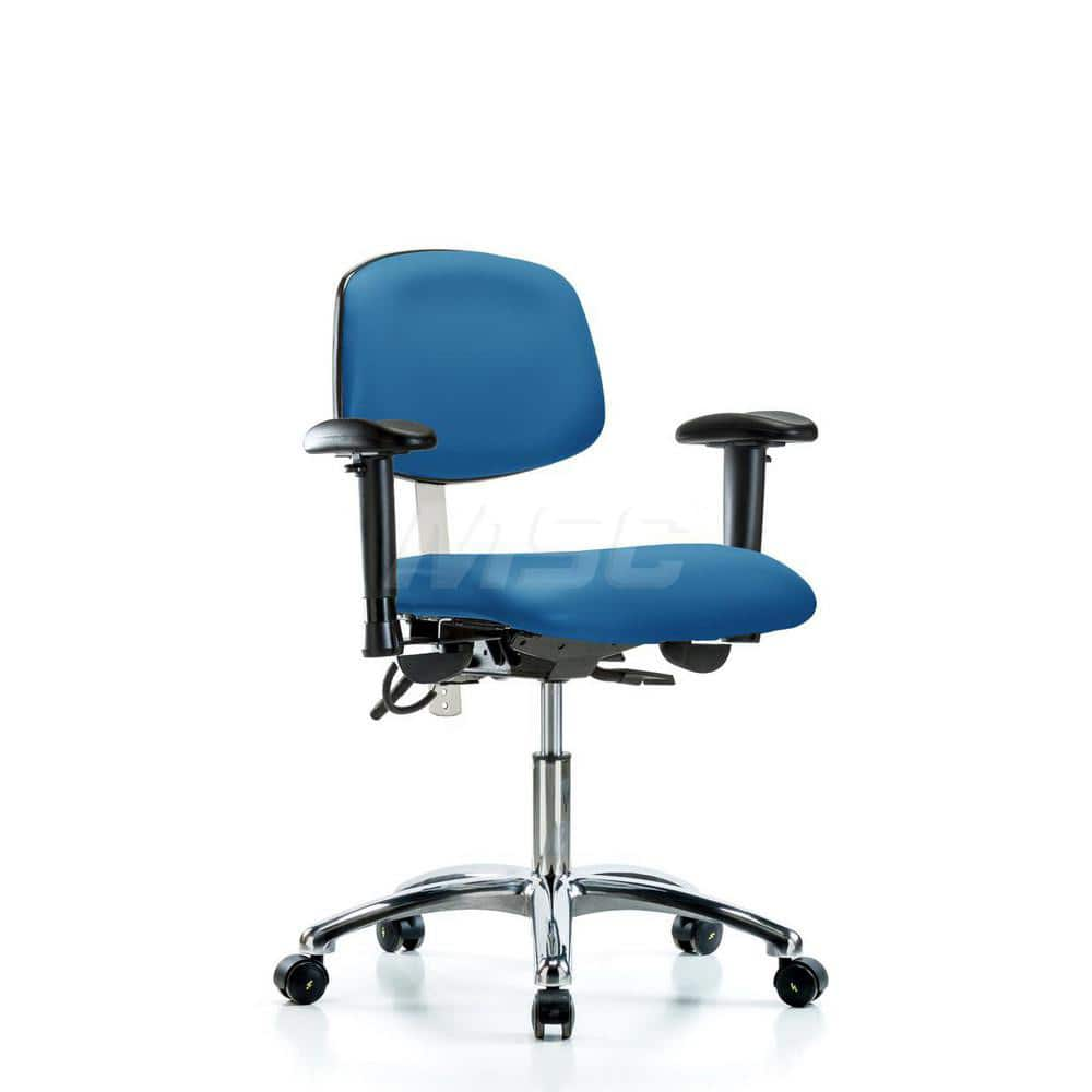 Task Chair: ESD Vinyl, Blue MPN:MSC44531