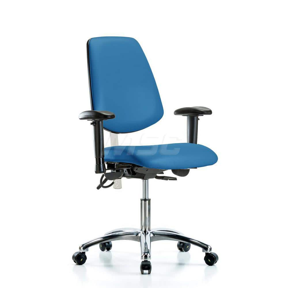 Task Chair: ESD Vinyl, Blue MPN:MSC44595