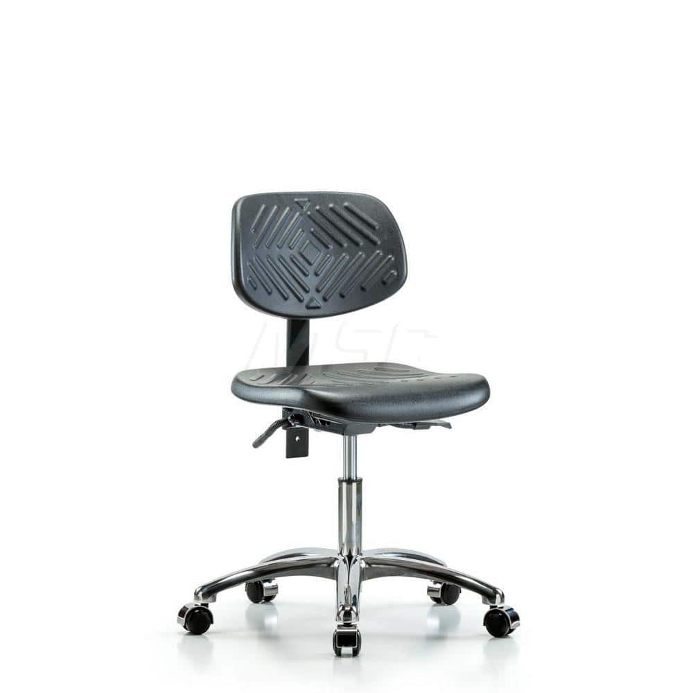 Task Chair: Polyurethane, Black MPN:MSC44646