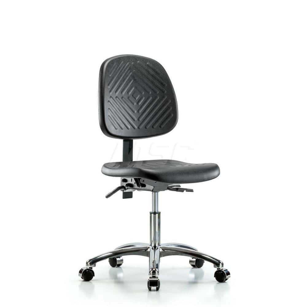 Task Chair: Polyurethane, Black MPN:MSC44654