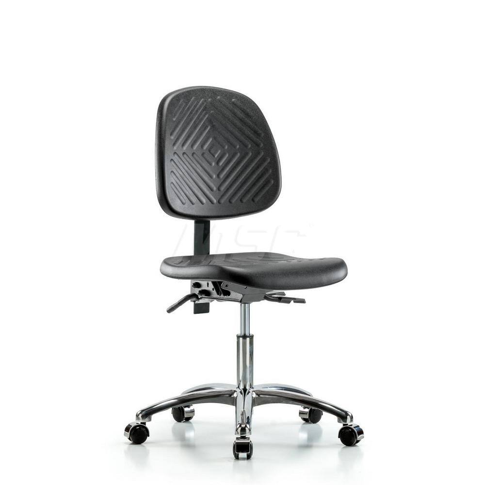 Task Chair: Polyurethane, Black MPN:MSC44670