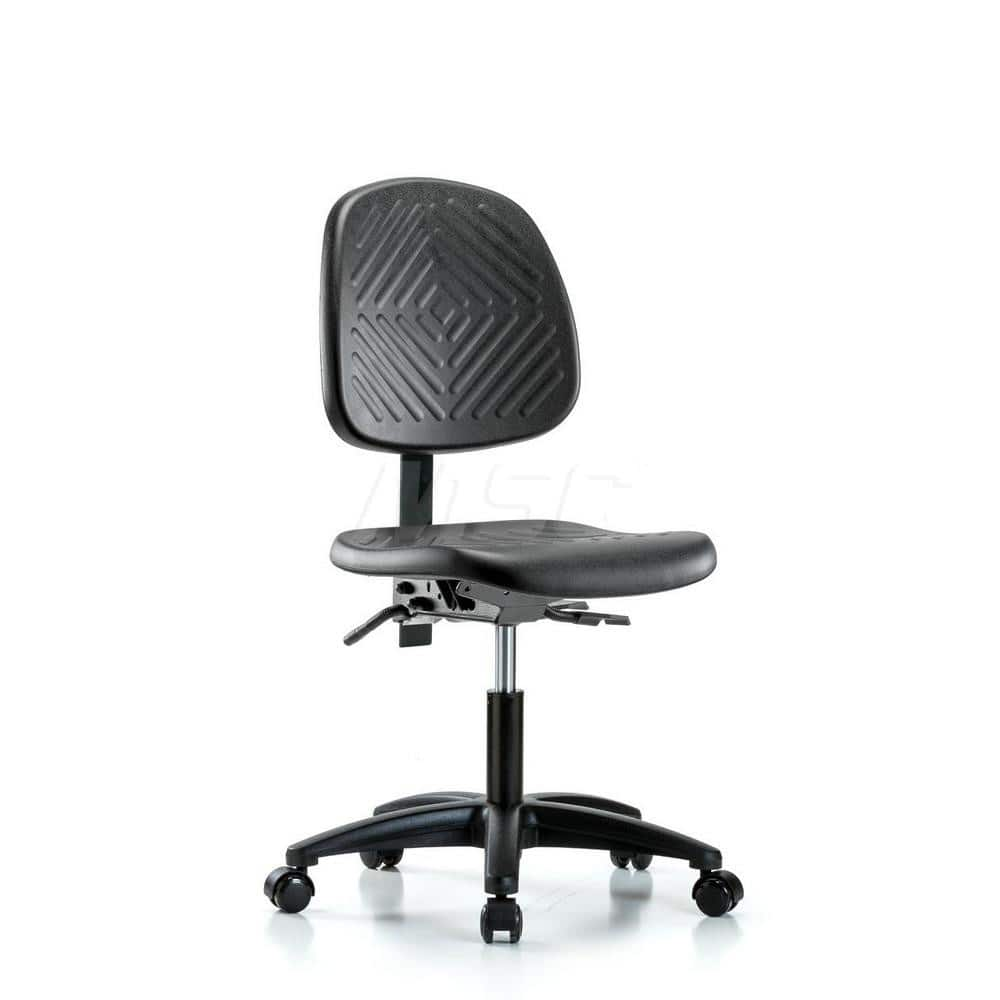 Task Chair: Polyurethane, Black MPN:MSC44678