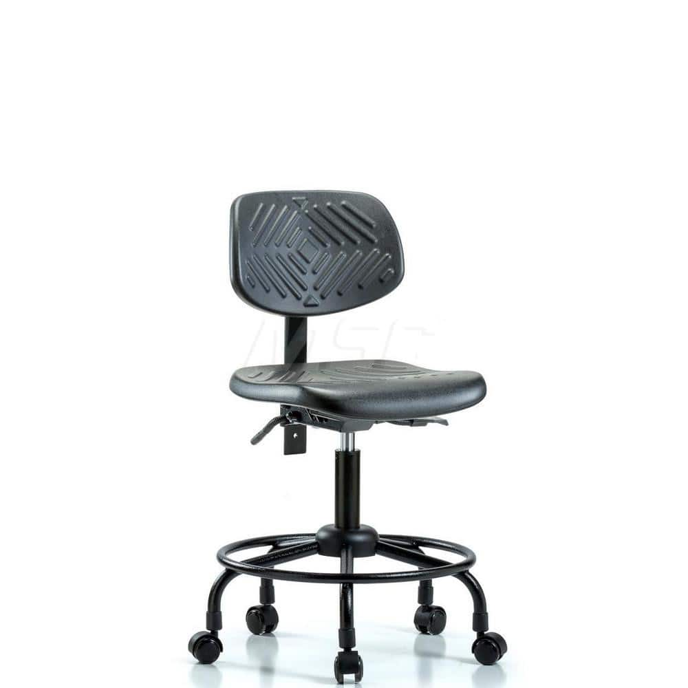 Task Chair: Polyurethane, Black MPN:MSC44694