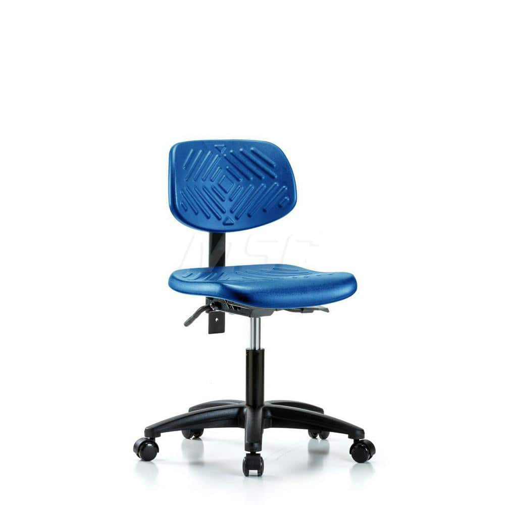 Task Chair: Polyurethane, Blue MPN:MSC44711