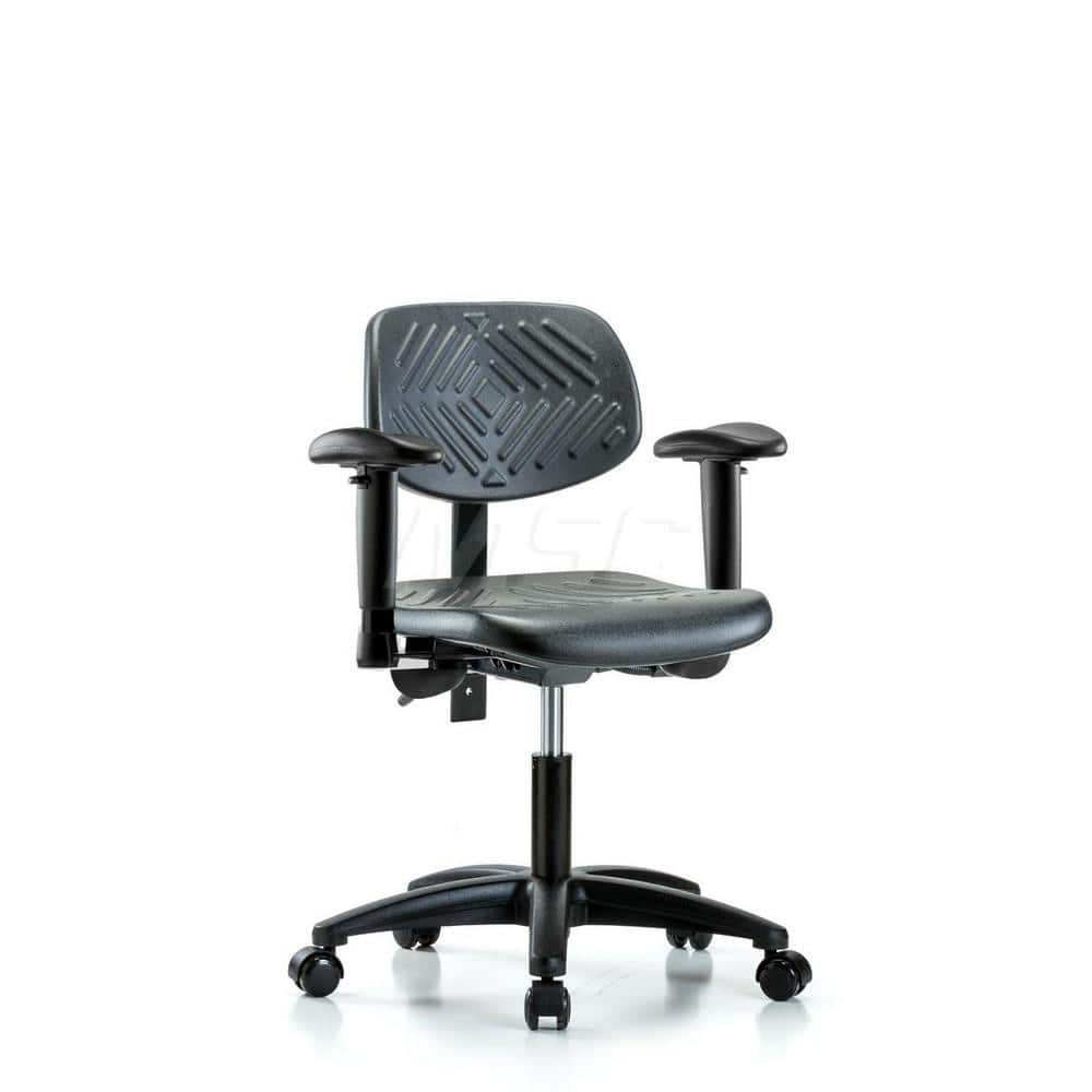 Task Chair: Polyurethane, Black MPN:MSC44714