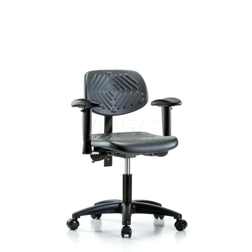 Task Chair: Polyurethane, Black MPN:MSC44722