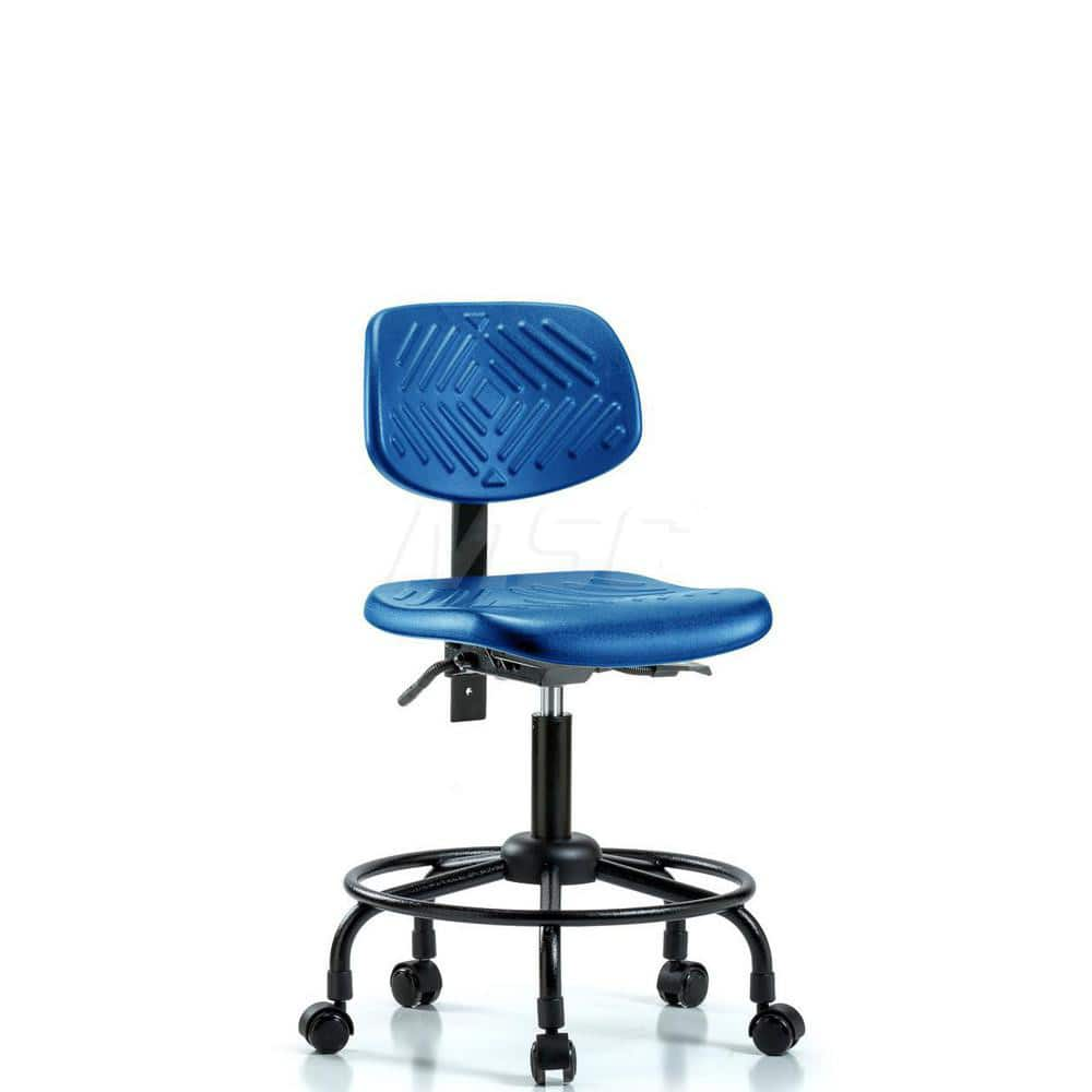 Task Chair: Polyurethane, Blue MPN:MSC44727