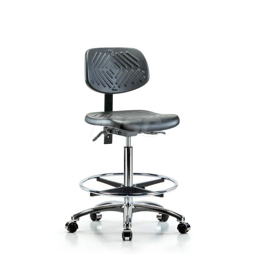 Task Chair: Polyurethane, Black MPN:MSC44748