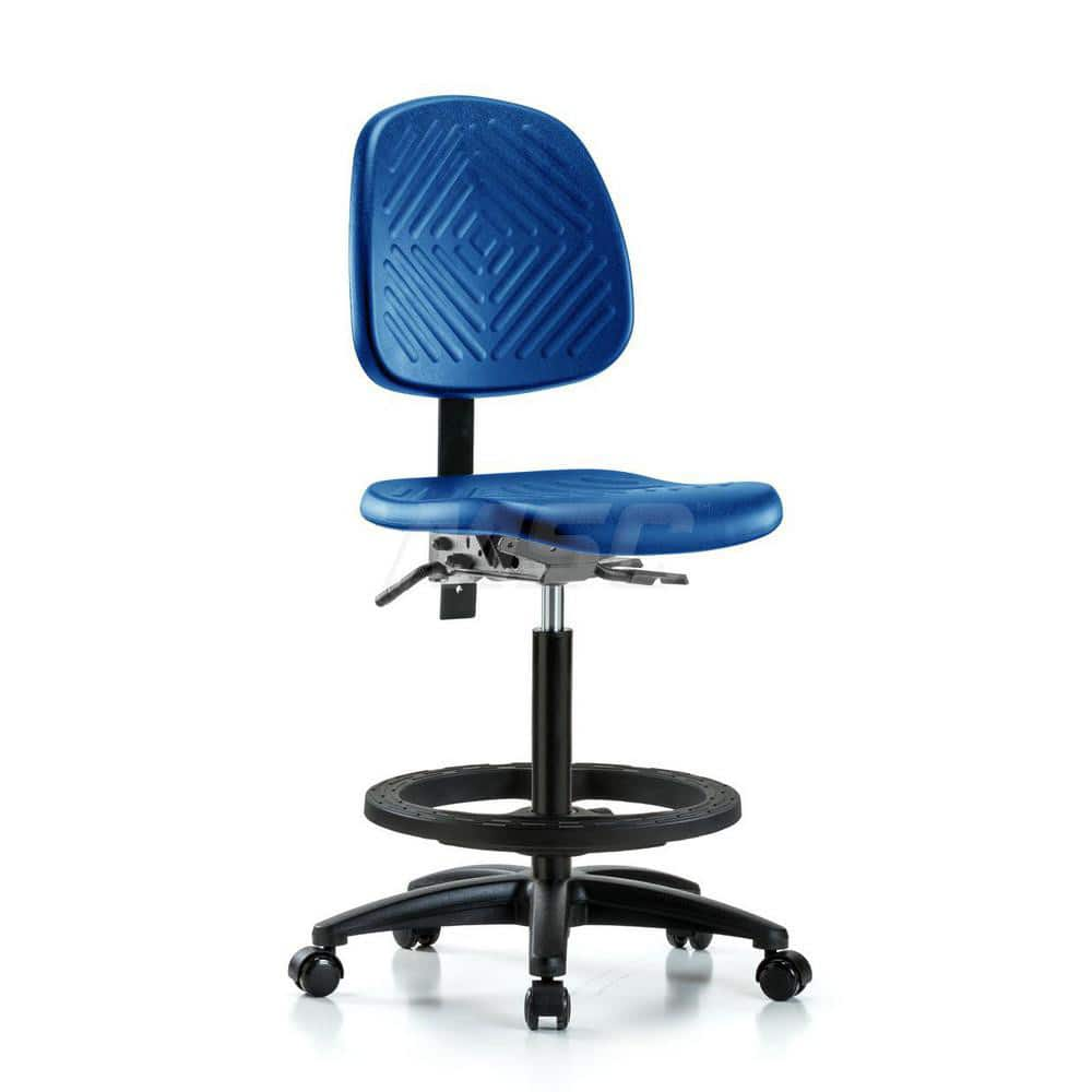 Task Chair: Polyurethane, Blue MPN:MSC44781