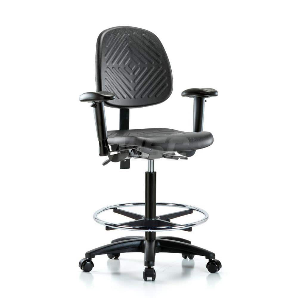 Task Chair: Polyurethane, Black MPN:MSC44792