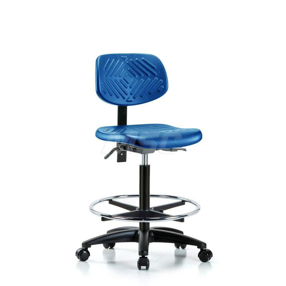 Task Chair: Polyurethane, Blue MPN:MSC44833