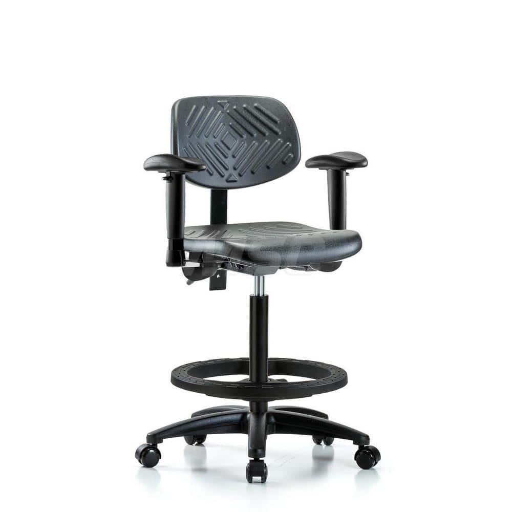 Task Chair: Polyurethane, Black MPN:MSC44836