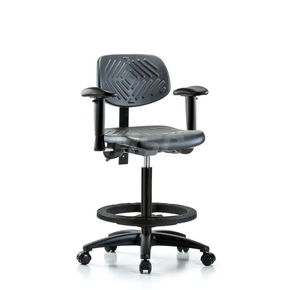 Task Chair: Polyurethane, Black MPN:MSC44852