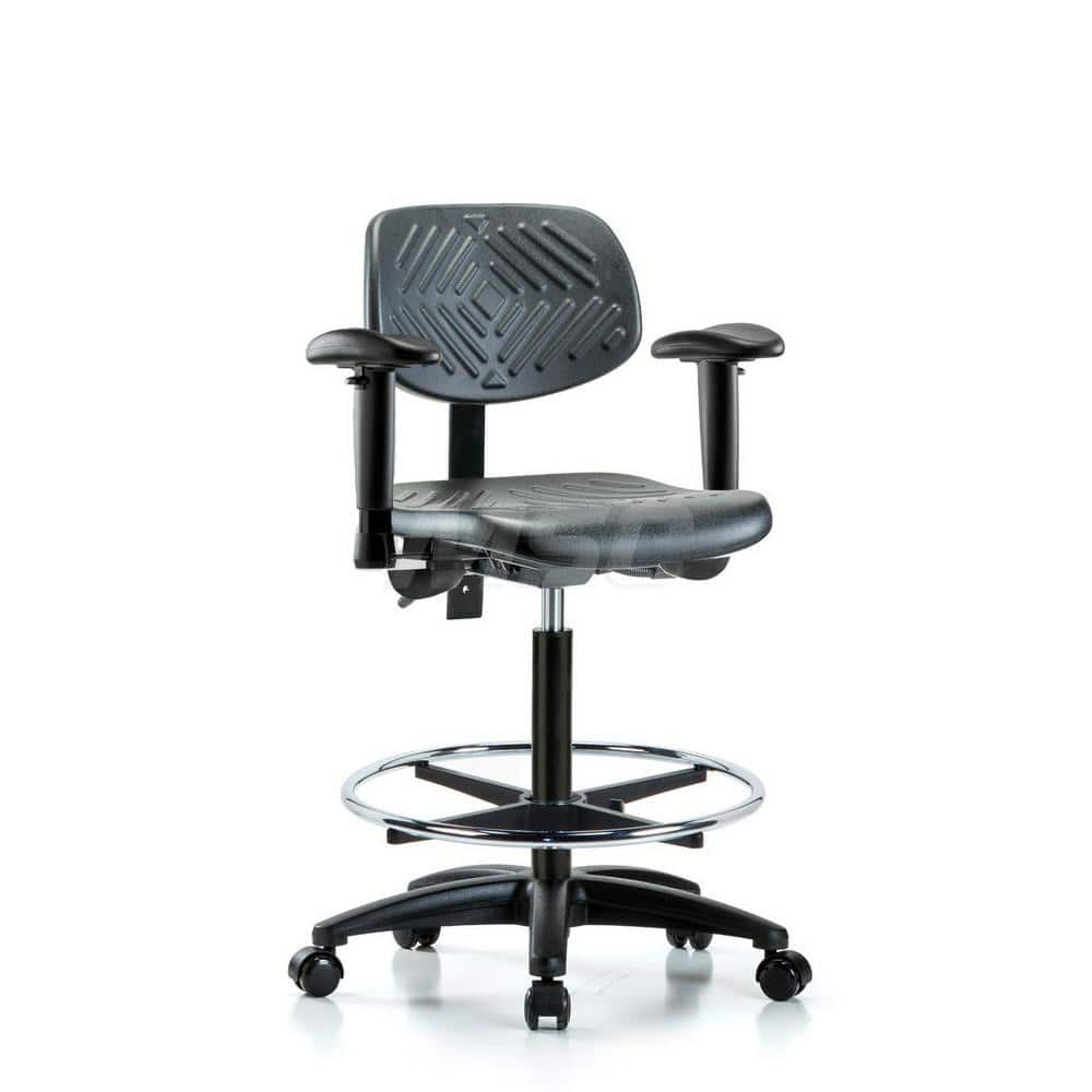 Task Chair: Polyurethane, Black MPN:MSC44856