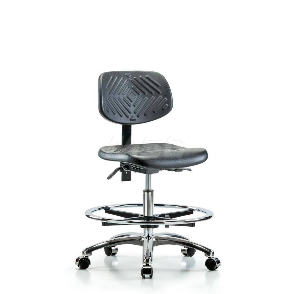 Task Chair: Polyurethane, Black MPN:MSC44884