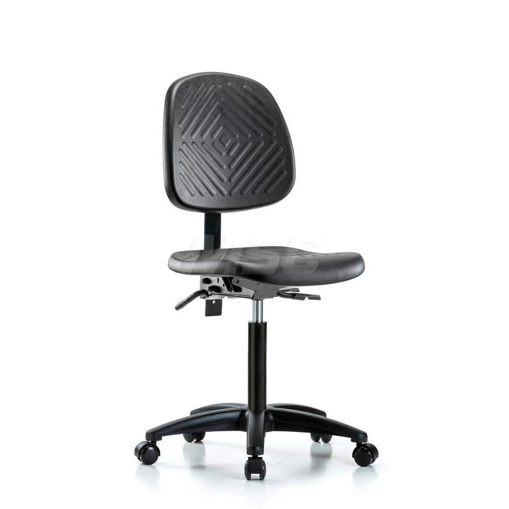 Task Chair: Polyurethane, Black MPN:MSC44956