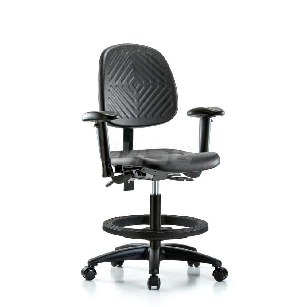 Task Chair: Polyurethane, Black MPN:MSC44960