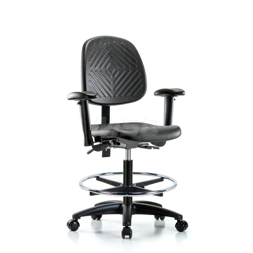 Task Chair: Polyurethane, Black MPN:MSC44964