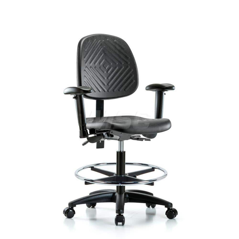 Task Chair: Polyurethane, Black MPN:MSC44988