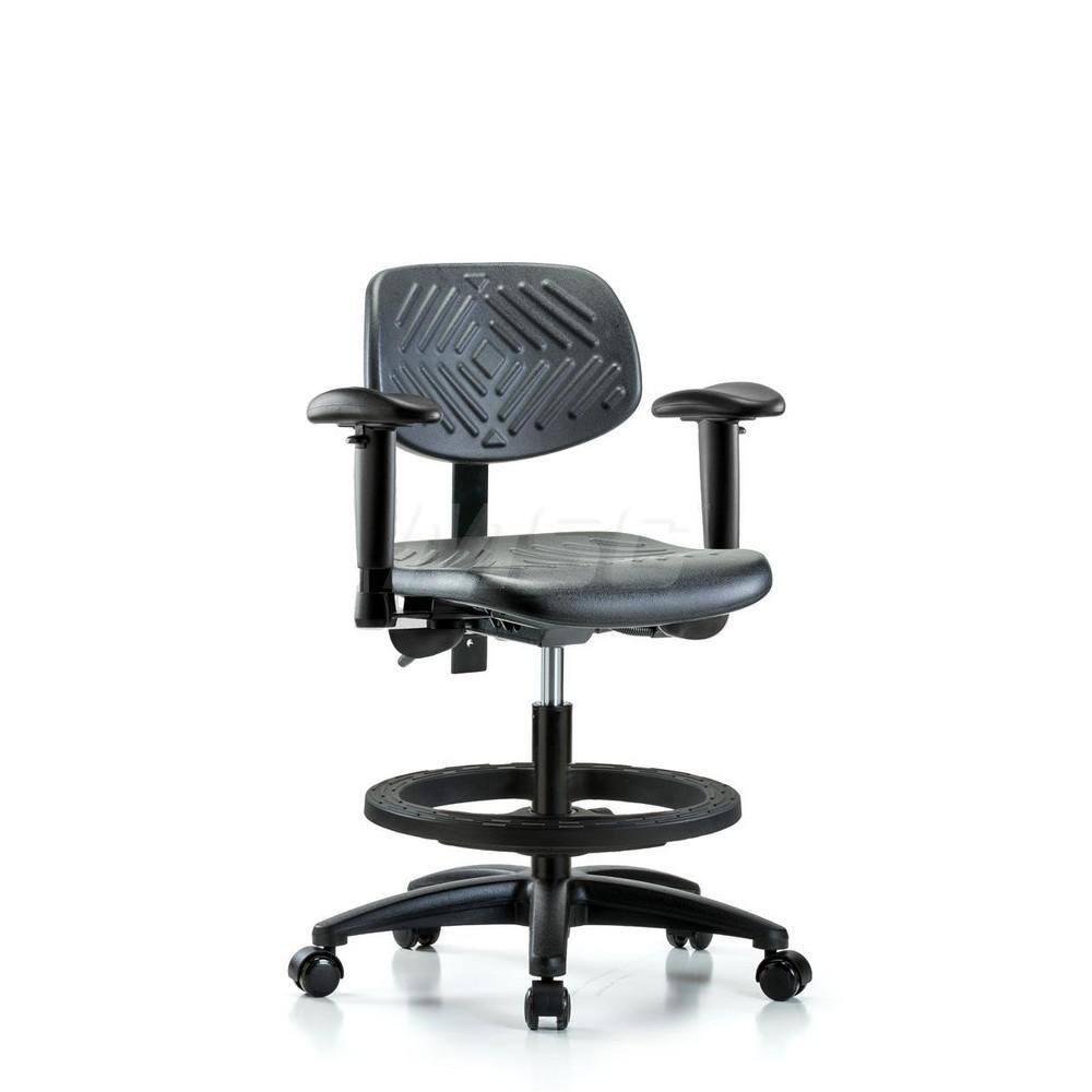 Task Chair: Polyurethane, Black MPN:MSC45024