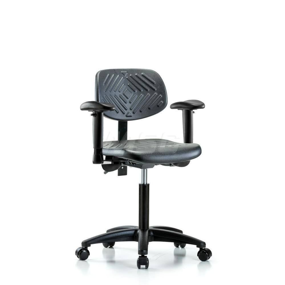 Task Chair: Polyurethane, Black MPN:MSC45056