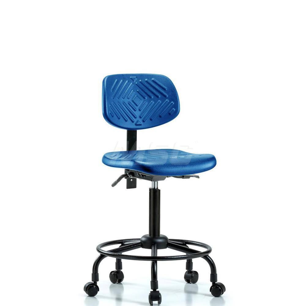 Task Chair: Polyurethane, Blue MPN:MSC45061