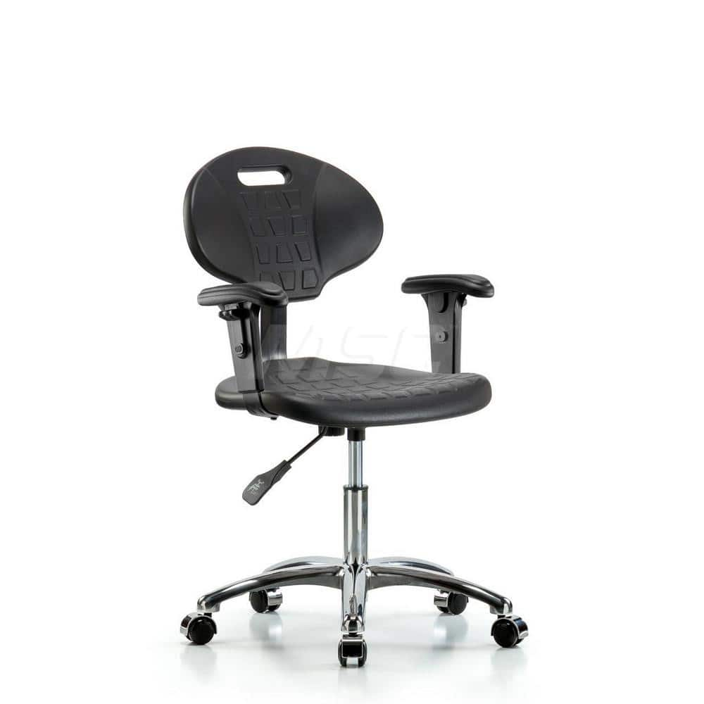 Task Chair: Polyurethane, Black MPN:MSC45217