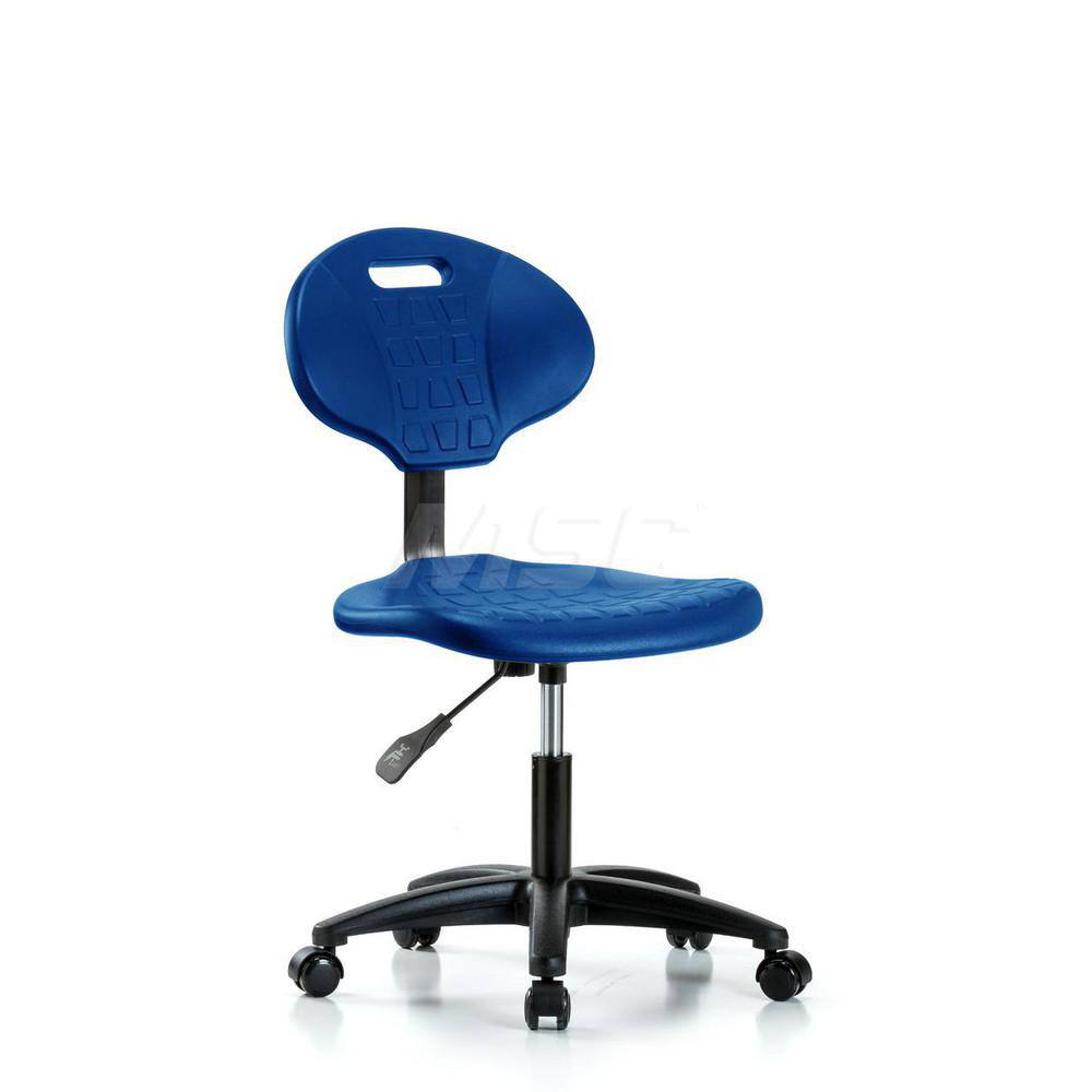 Task Chair: Polyurethane, Blue MPN:MSC45222