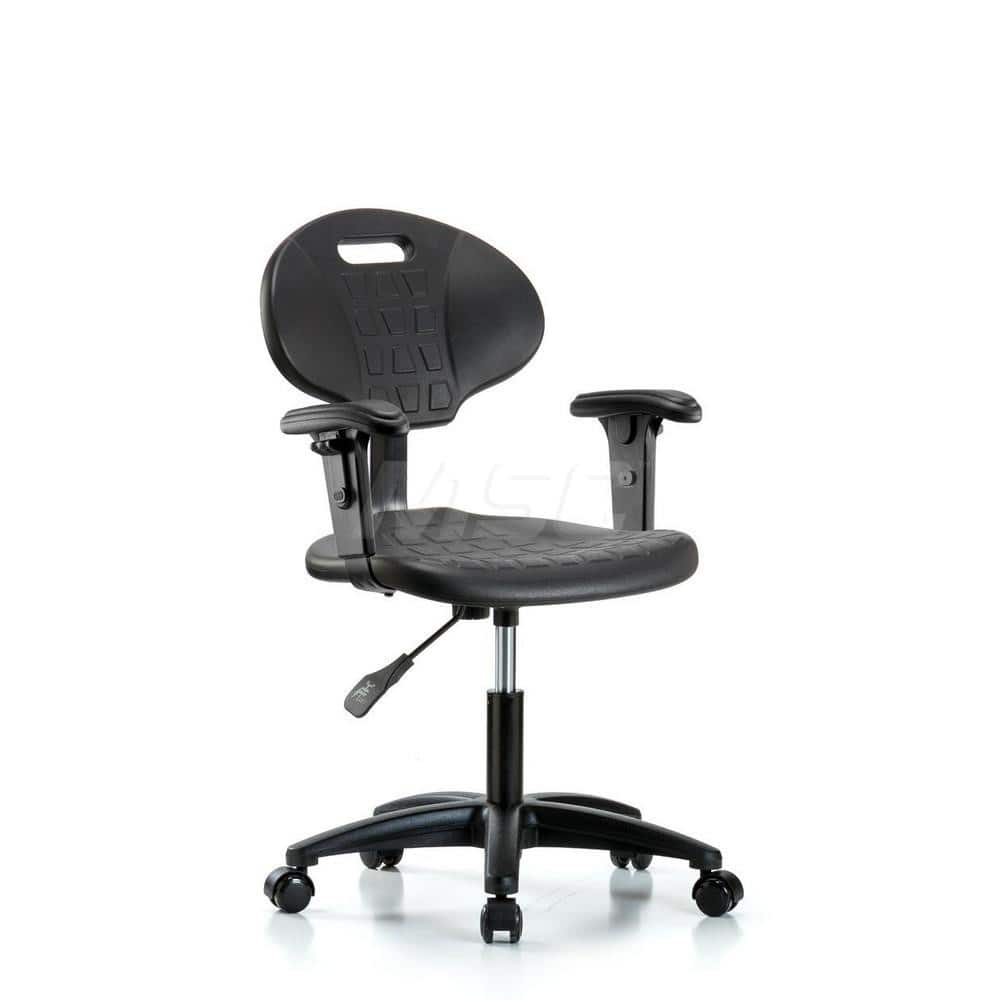 Task Chair: Polyurethane, Black MPN:MSC45225