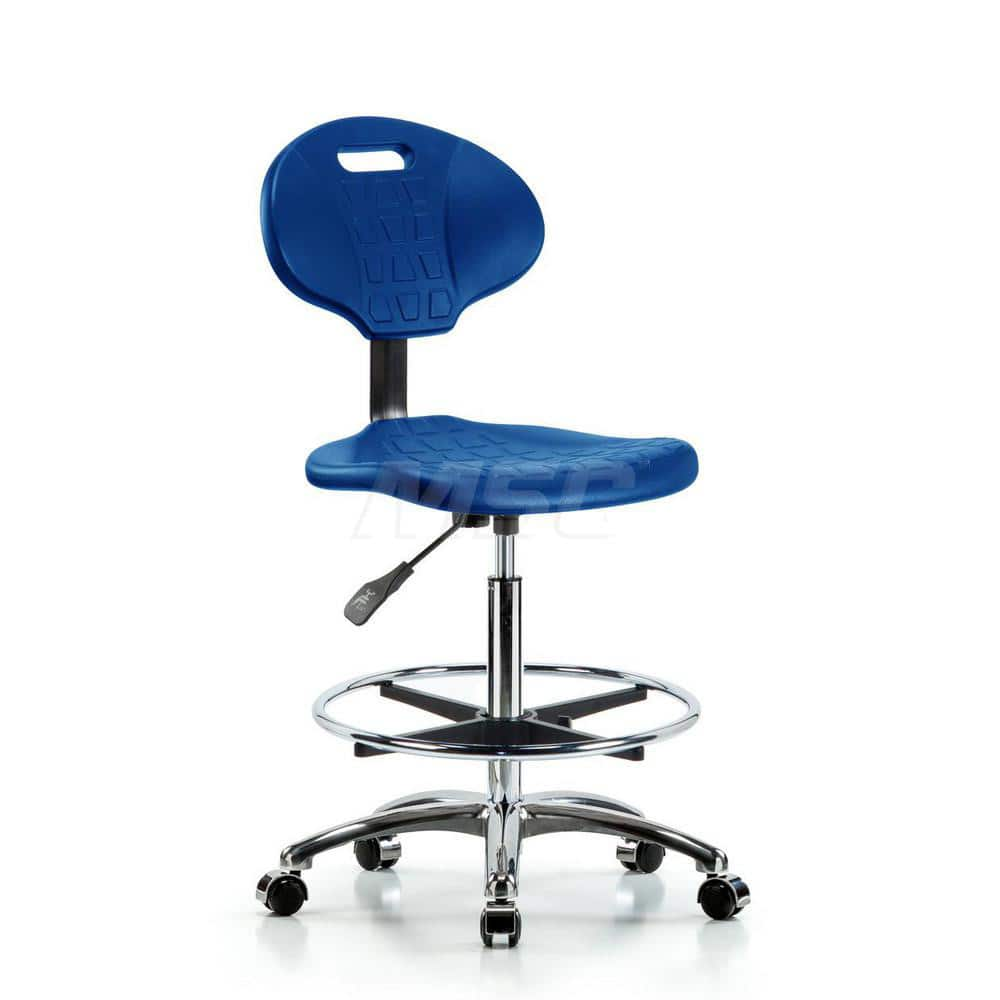 Task Chair: Polyurethane, Blue MPN:MSC45238