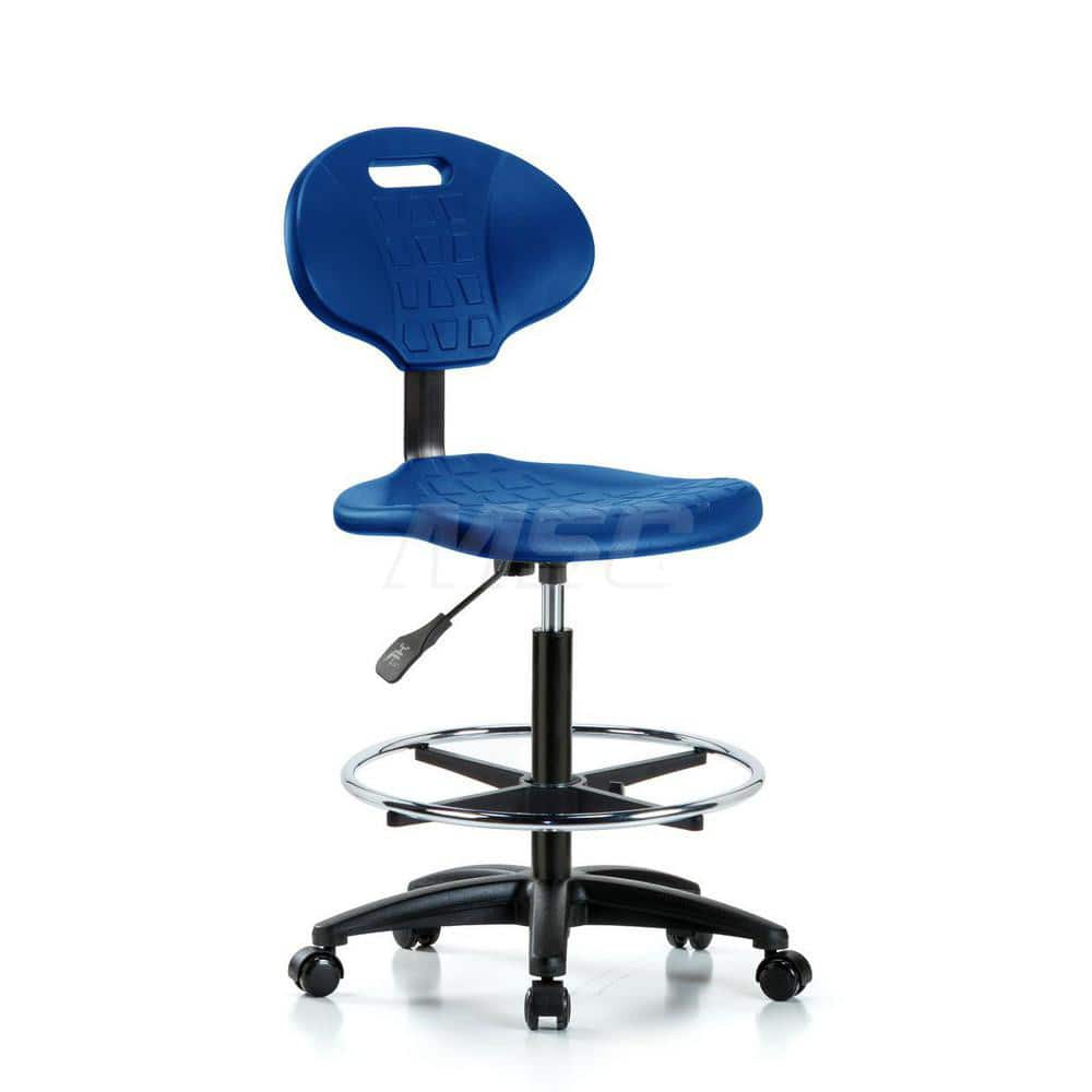 Task Chair: Polyurethane, Blue MPN:MSC45250