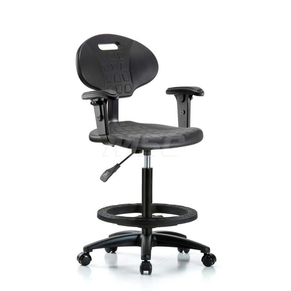 Task Chair: Polyurethane, Black MPN:MSC45253