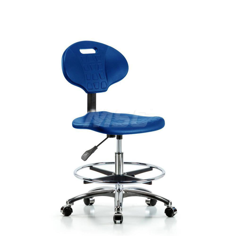 Task Chair: Polyurethane, Blue MPN:MSC45270